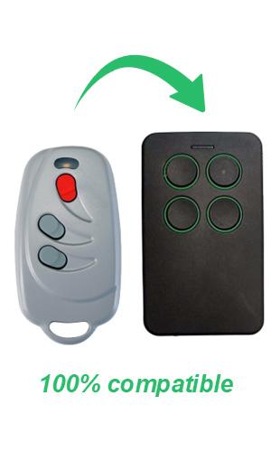 Télécommande MULTI SCAN04 | SMART DUAL COPY 433 TX3 - Multi Scan04 100% compatible