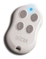 Acm TX 4 Télécommande portail 4 boutons 433.92 MHz - 1001 Telecommandes
