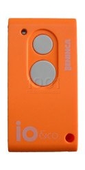 Beninca IO ORANGE Télécommande portail 2 boutons 433.92 MHz - 1001 Telecommandes