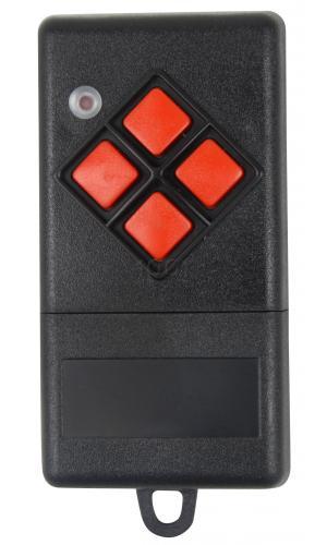 Dickert MAHS 27 04 Télécommande portail 4 boutons 27.015 MHz - 1001 Telecommandes