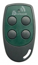 Doitrand TS 4DE Télécommande portail 4 boutons 433.92 MHz - 1001 Telecommandes