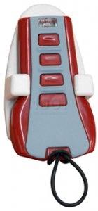 Elca E 702R Télécommande portail 4 boutons 433.92 MHz - 1001 Telecommandes