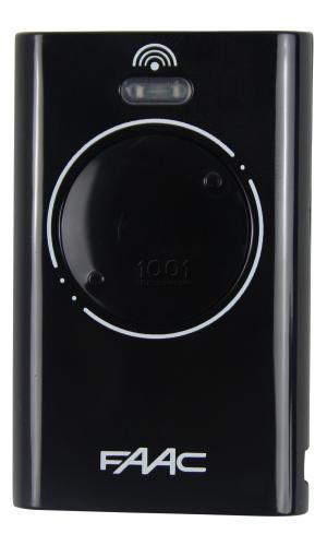 Faac XT 2 868 SLH BLACK Télécommande portail 2 boutons 868.35 MHz - 1001 Telecommandes