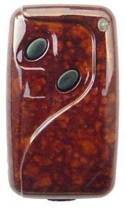 Gibidi AU 1680 WOOD Télécommande portail 2 boutons 433.92 MHz - 1001 Telecommandes