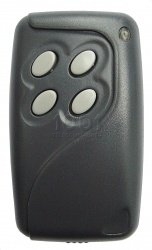 Gibidi AU 1680 Télécommande portail 4 boutons 433.92 MHz - 1001 Telecommandes