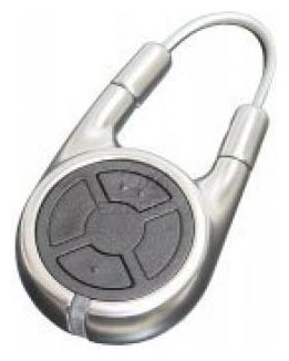 Hormann HSD 2 CHROM 868MHZ Télécommande portail 2 boutons 868 MHz - 1001 Telecommandes