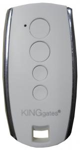 King gates STYLO 4K WHITE Télécommande portail 4 boutons 433.92 MHz - 1001 Telecommandes