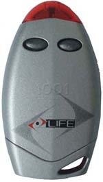 Life VIP 2R Télécommande portail 2 boutons 433.92 MHz - 1001 Telecommandes