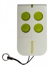 Moovo MT 4 Télécommande portail 4 boutons 433.92 MHz - 1001 Telecommandes