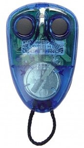 Prastel MPSTP 2E BLUE Télécommande portail 2 boutons 433.92 MHz - 1001 Telecommandes