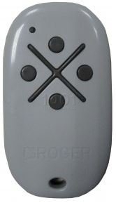 Roger TX 44R Télécommande portail 4 boutons 433.92 MHz - 1001 Telecommandes
