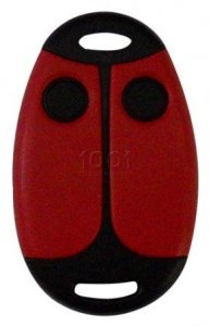 Sea COCCINELLA COPY RED TX2 Télécommande portail 2 boutons 433.92 MHz - 1001 Telecommandes