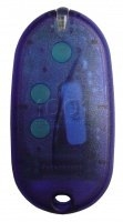 Seav BE HAPPY S3 BLUE Télécommande portail 3 boutons 433.92 MHz - 1001 Telecommandes