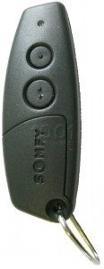 Somfy KEYTIS 2 RTS Télécommande portail 2 boutons 433.42 MHz - 1001 Telecommandes