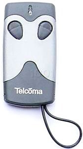 Telcoma SLIM 2 Télécommande portail 2 boutons 433.92 MHz - 1001 Telecommandes