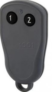 Teleradio T 20TX 02NKL Télécommande portail 2 boutons 433.92 MHz - 1001 Telecommandes