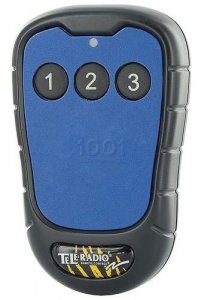Teleradio T 60 T8 52 Télécommande portail 3 boutons 433.92 MHz - 1001 Telecommandes