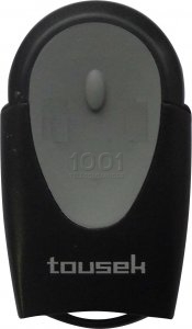 Tousek BT 40 1B Télécommande portail 1 bouton 40.685 MHz - 1001 Telecommandes