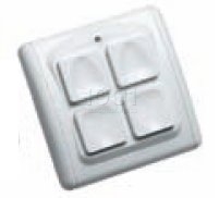 V2 RVA 047M4 Télécommande portail 4 boutons 433.92 MHz - 1001 Telecommandes