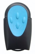 Teleco TXR 433 A04 BLUE Télécommande portail 4 boutons 433.92 MHz - 1001 Telecommandes
