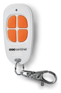 Scs CONTROLGATE ORANGE Télécommande portail 4 boutons 433.92 MHz - 1001 Telecommandes