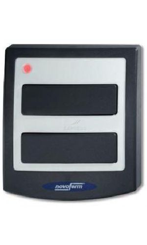 Novoferm BOUTON POUSSOIR RADIO NFF15047 Télécommande portail 2 boutons 433.92 MHz - 1001 Telecommandes