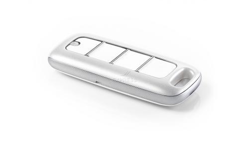 Gibidi MAKO 4CH WHITE Télécommande portail 4 boutons 433.92 MHz - 1001 Telecommandes