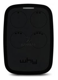 Why evo 20.0 BLACK Télécommande portail 4 boutons multiple - 1001 Telecommandes
