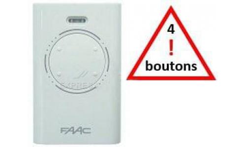 Faac XT 4 433 SLH Télécommande portail