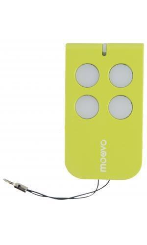 Moovo MT 4V Télécommande portail 4 boutons 433.92 MHz - 1001 Telecommandes