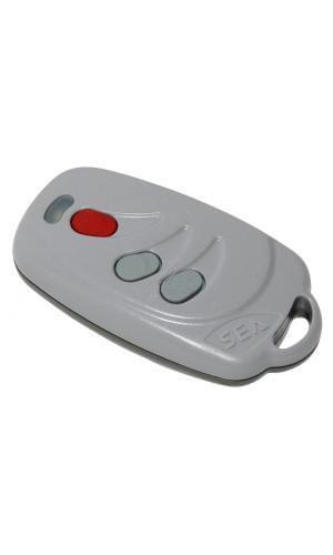 Sea SMART DUAL COPY 433 TX3 Télécommande portail 3 boutons 433.92 MHz - 1001 Telecommandes