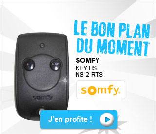 SOMFY KEYTIS NS-2-RTS  Télécommande au Meilleur Prix du Web